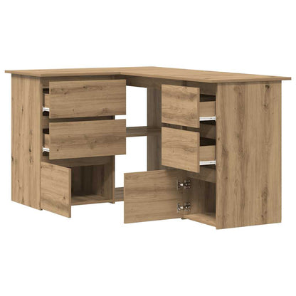 Eckschreibtisch Artisan-Eiche 145x100x76 cm Holzwerkstoff