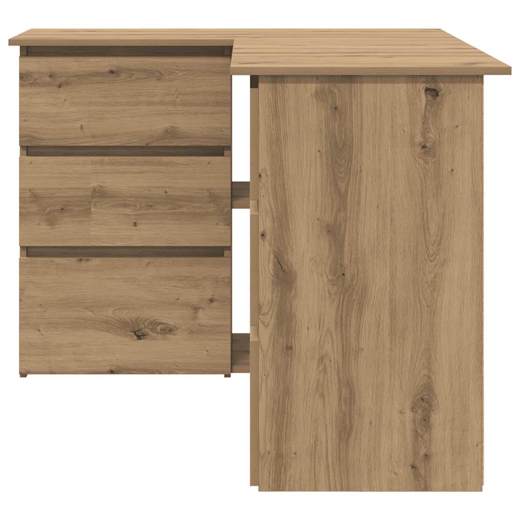 Eckschreibtisch Artisan-Eiche 145x100x76 cm Holzwerkstoff