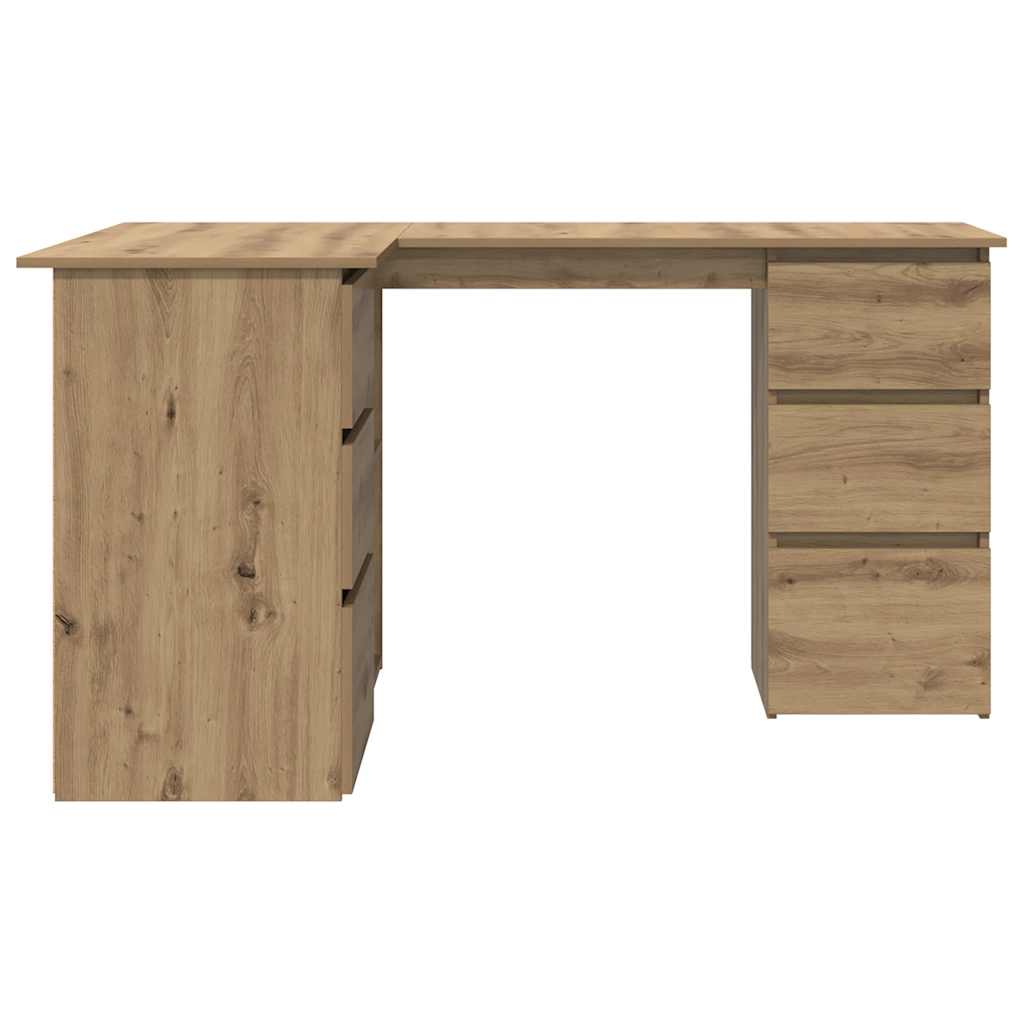 Eckschreibtisch Artisan-Eiche 145x100x76 cm Holzwerkstoff