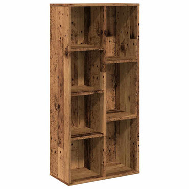 vidaXL Bücherregal Altholz-Optik 50x25x104 cm