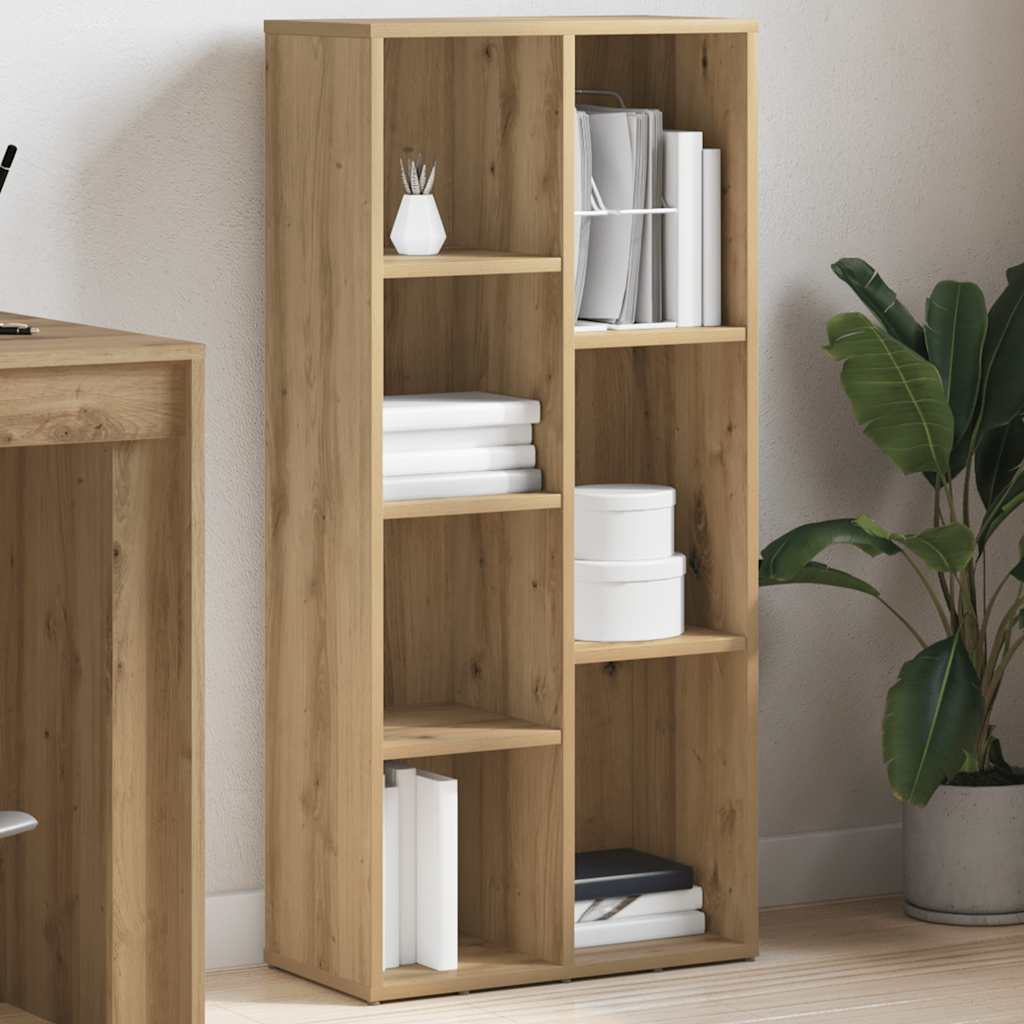 vidaXL Bibliothèque Chêne artisan 50x25x104 cm