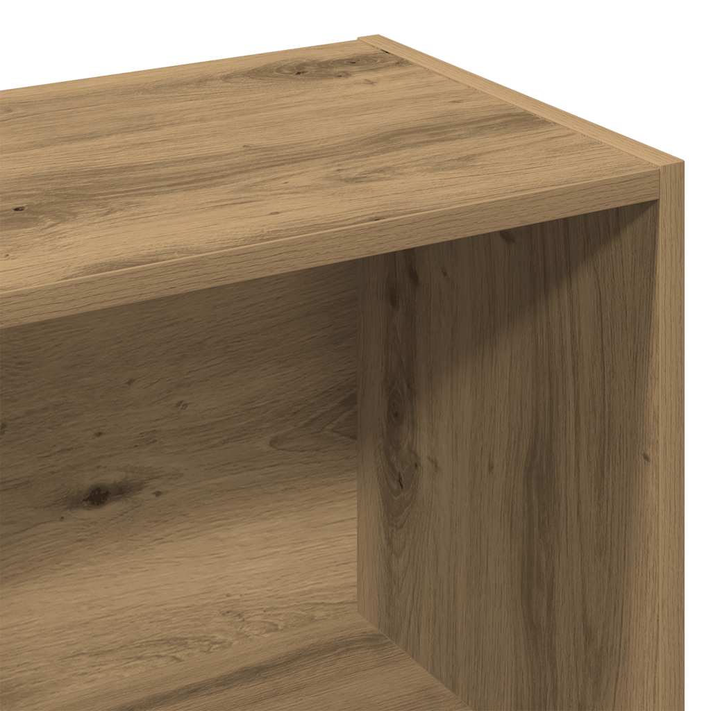 vidaXL Bibliothèque Chêne artisan 50x25x104 cm