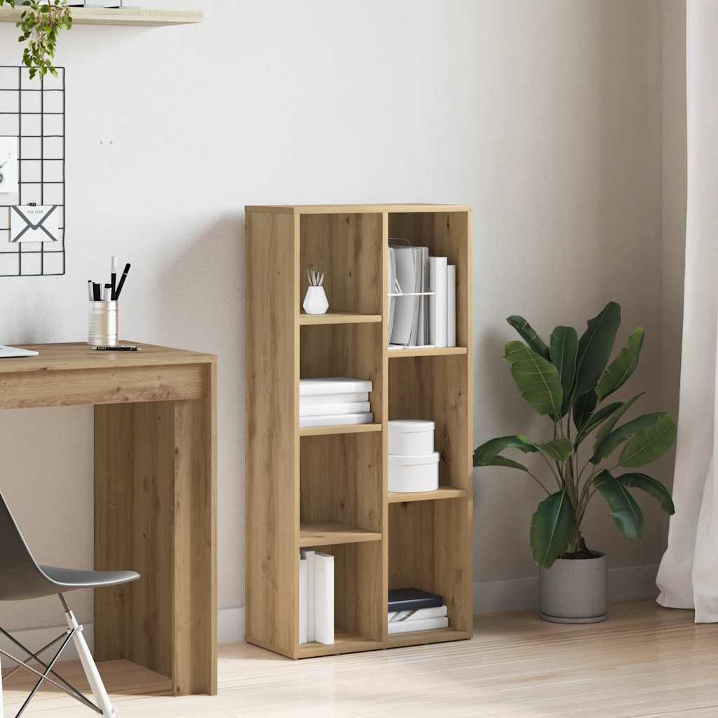 vidaXL Bibliothèque Chêne artisan 50x25x104 cm