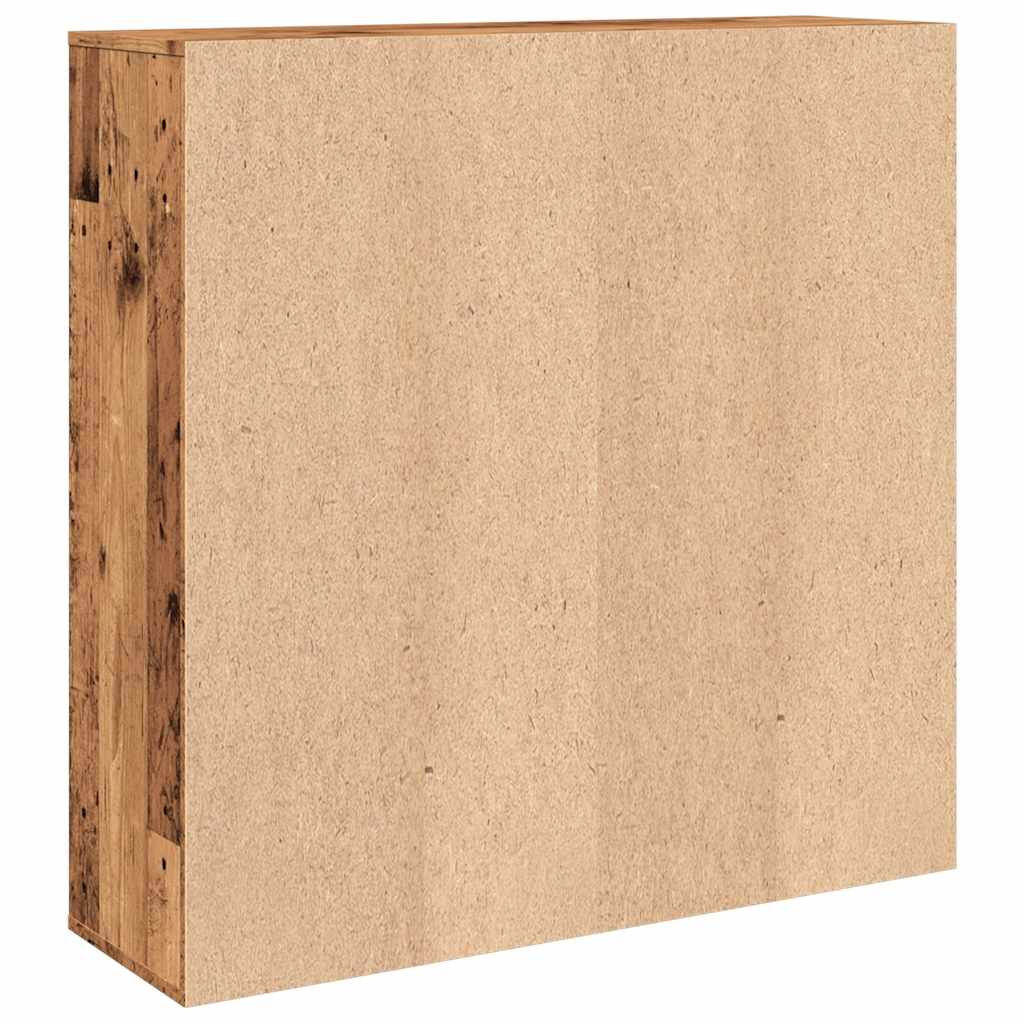 vidaXL Bücherschrank Altholz-Optik 98x29x97,5 cm Holzwerkstoff