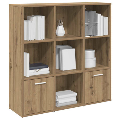 vidaXL Bibliothèque Chêne artisan 98x29x97,5 cm Bois d'ingénierie