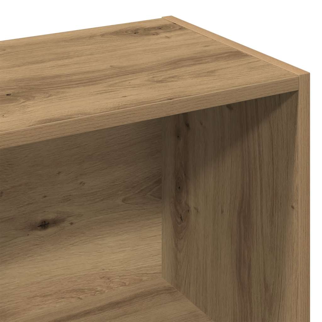 Bücherschrank Artisan-Eiche 98x29x97,5 cm Holzwerkstoff