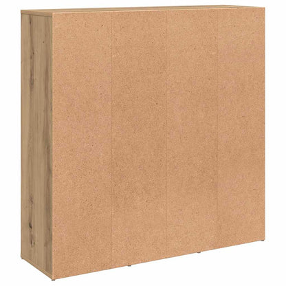 vidaXL Bibliothèque chêne artisan 98x29x97,5 cm