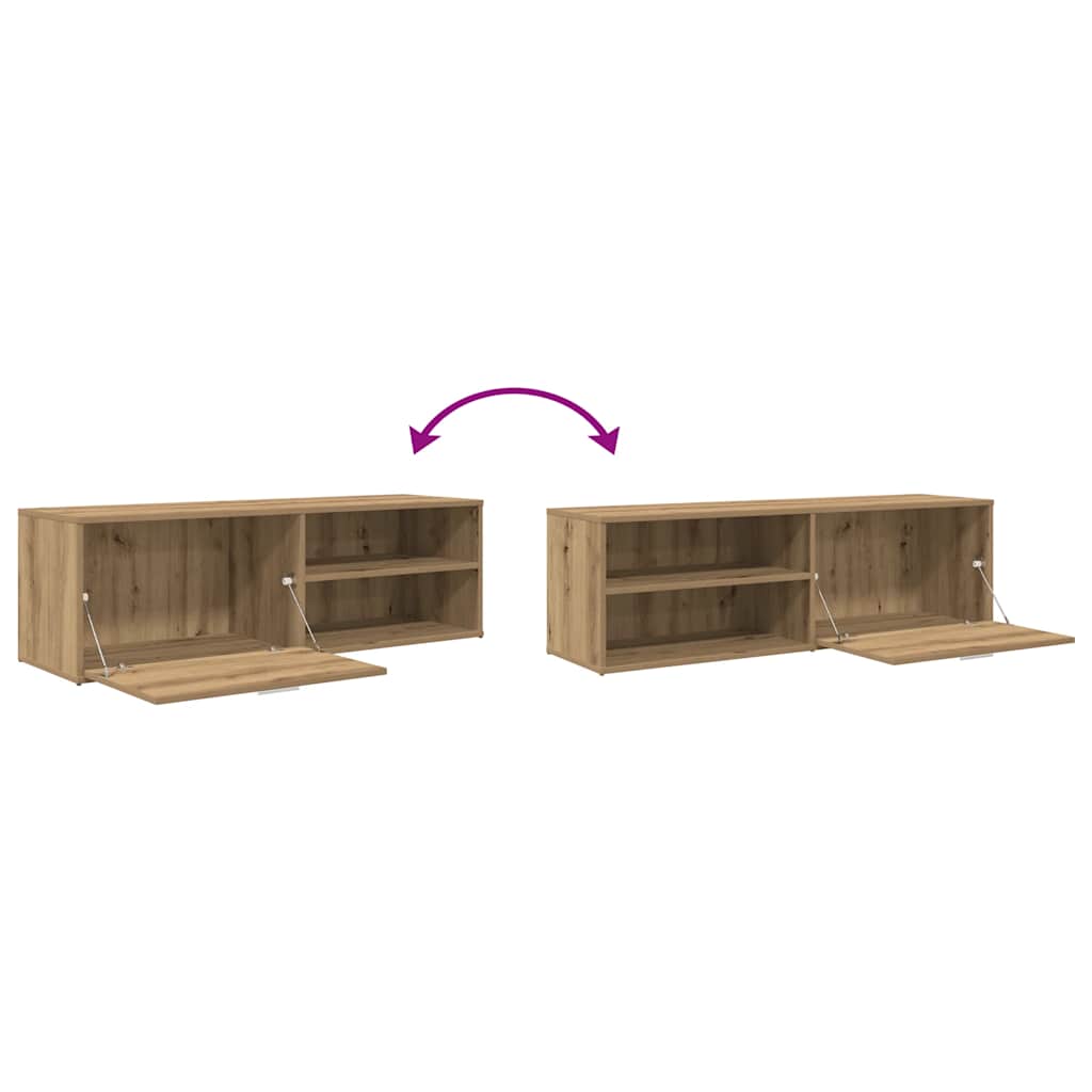 TV-Schrank Artisan-Eiche 120x34x37 cm Holzwerkstoff