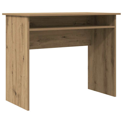 vidaXL Bureau en bois d'ingénierie chêne artisan 90x50x74 cm