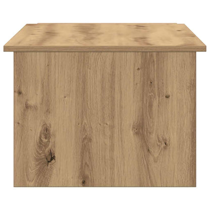 vidaXL Table basse chêne artisan 150x50x35 cm bois d'ingénierie