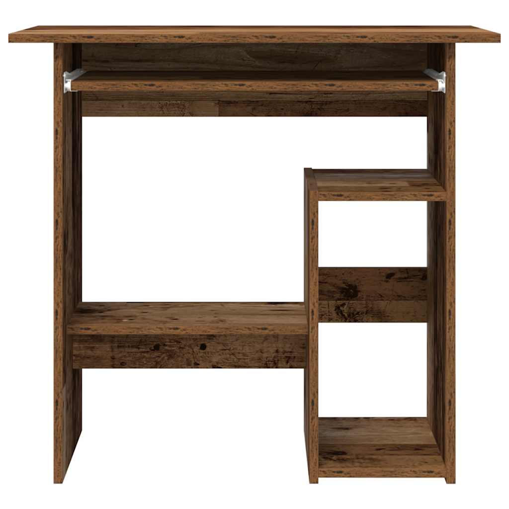 vidaXL Schreibtisch Altholz-Optik 80x45x74 cm Holzwerkstoff