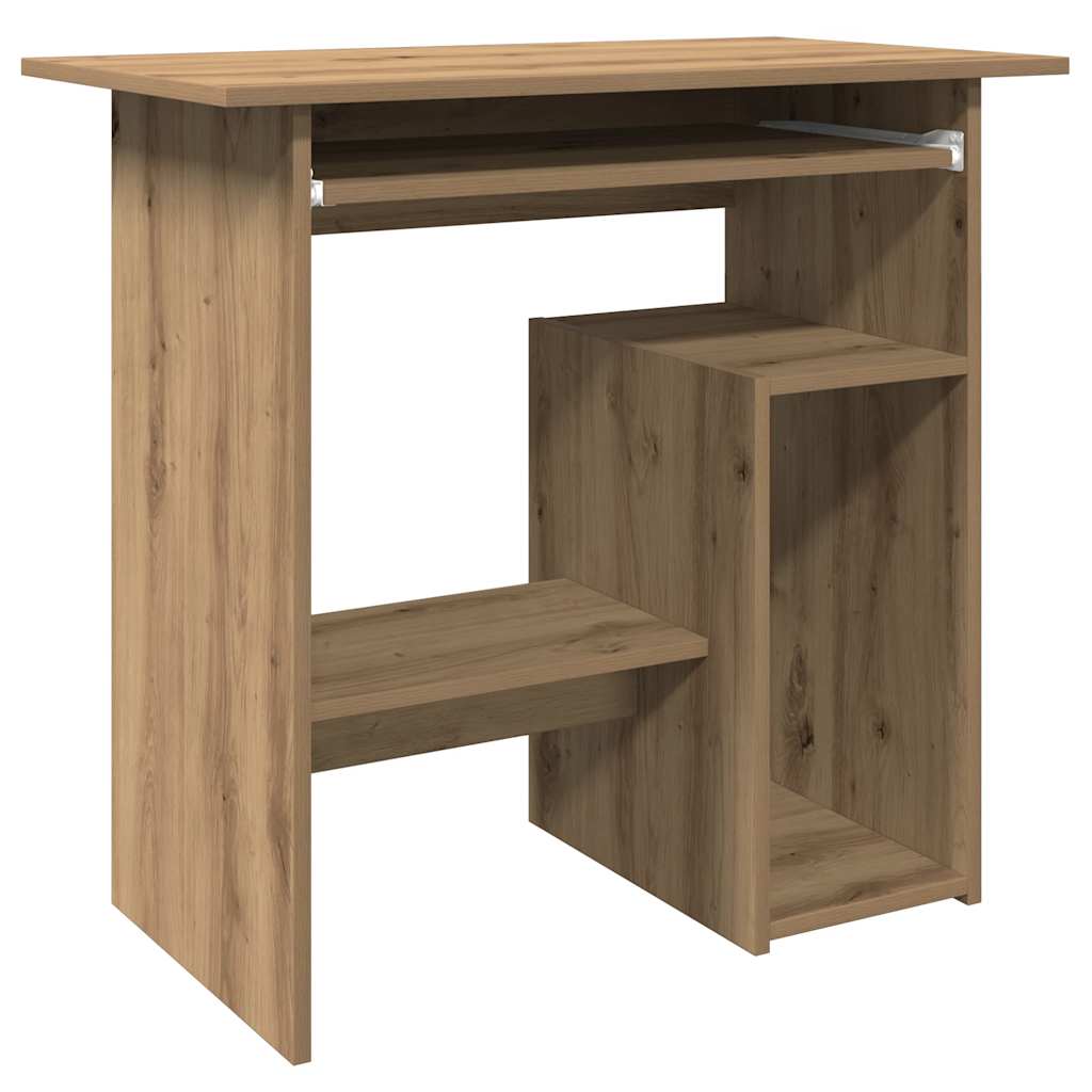Schreibtisch Artisan-Eiche 80x45x74 cm Holzwerkstoff