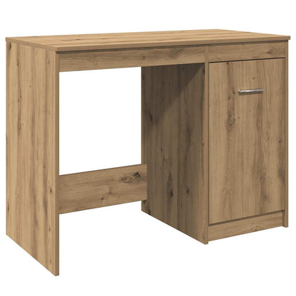 vidaXL Bureau chêne artisan 100x50x76 cm bois d'ingénierie