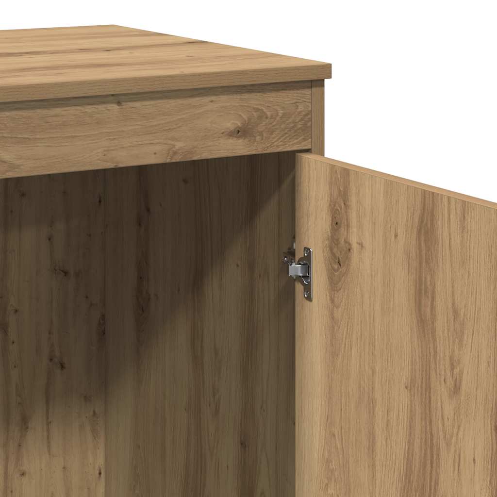 vidaXL Bureau chêne artisan 100x50x76 cm bois d'ingénierie