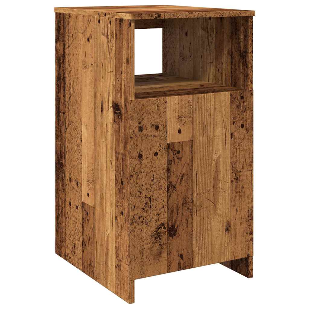 vidaXL Schubladenschrank Altholz-Optik 40x50x76 cm Holzwerkstoff