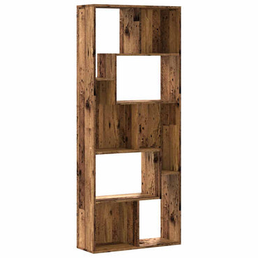 vidaXL Bibliothèque aspect bois de récupération 67x24x161 cm en bois d'ingénierie