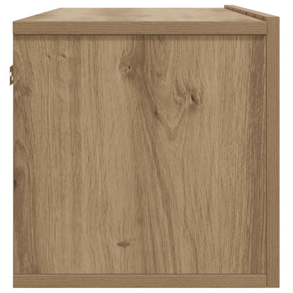 TV-Wandschrank Artisan-Eiche 80x30x30 cm Holzwerkstoff
