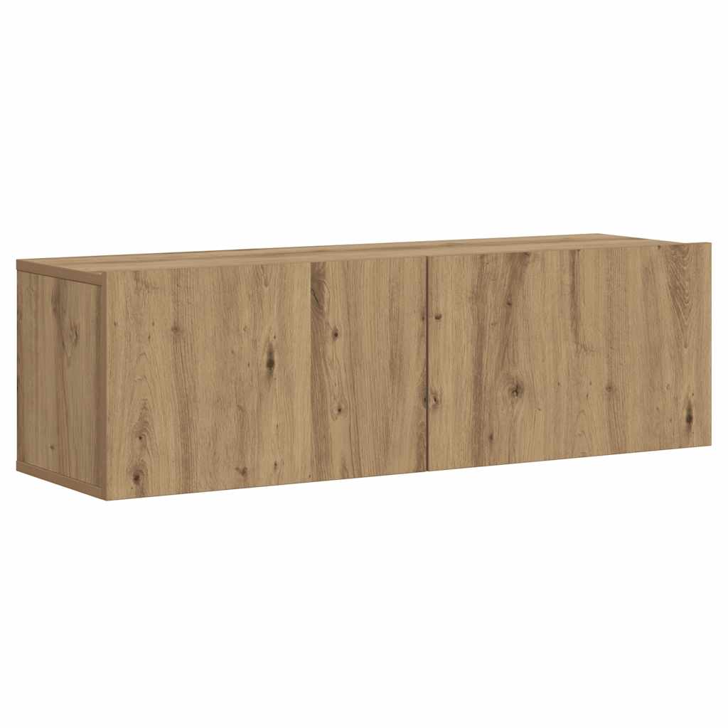 TV-Wandschrank Artisan-Eiche 100x30x30 cm Holzwerkstoff