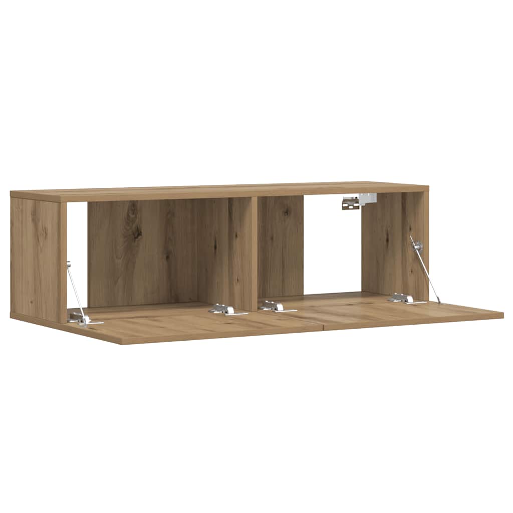 TV-Wandschrank Artisan-Eiche 100x30x30 cm Holzwerkstoff