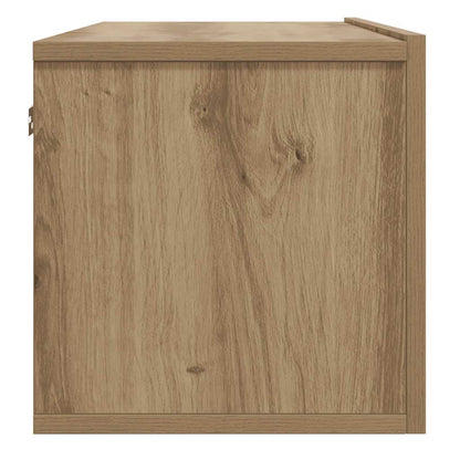 TV-Wandschrank Artisan-Eiche 100x30x30 cm Holzwerkstoff