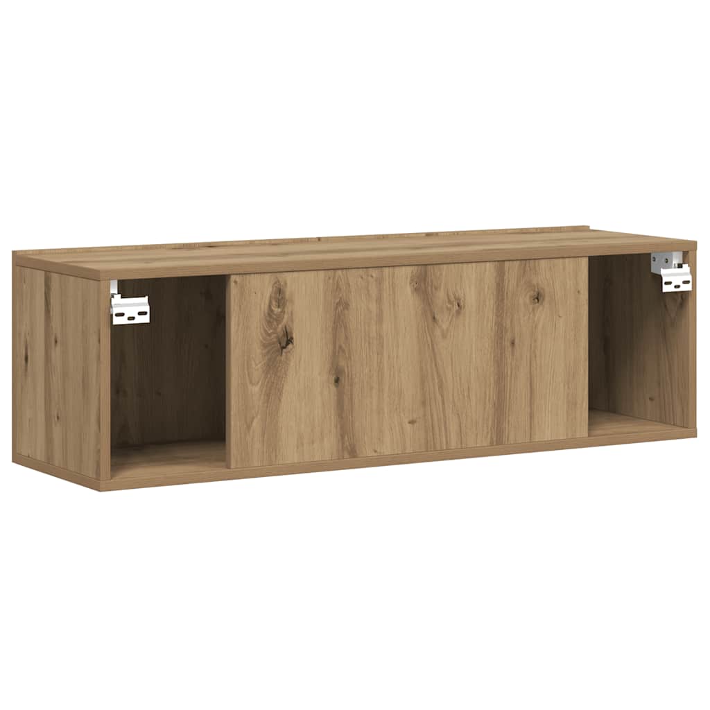 TV-Wandschrank Artisan-Eiche 100x30x30 cm Holzwerkstoff