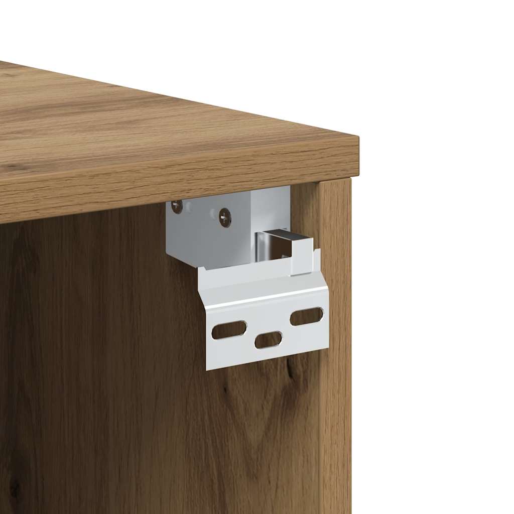 TV-Wandschrank Artisan-Eiche 100x30x30 cm Holzwerkstoff