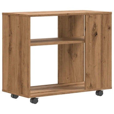 vidaXL Table d'appoint chêne artisanat 70x35x55 cm en bois d'ingénierie