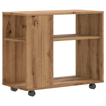 vidaXL Table d'appoint chêne artisanat 70x35x55 cm en bois d'ingénierie