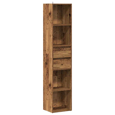 vidaXL Bücherregal Altholz-Optik 36x30x171 cm Holzwerkstoff