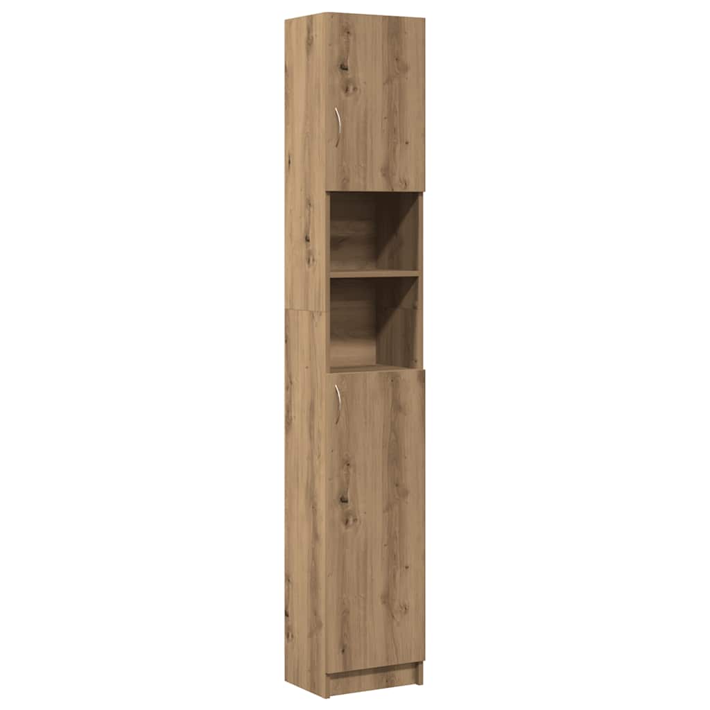 Badezimmerschrank Artisan Oak 32x25,5x190 cm Holzwerkstoff
