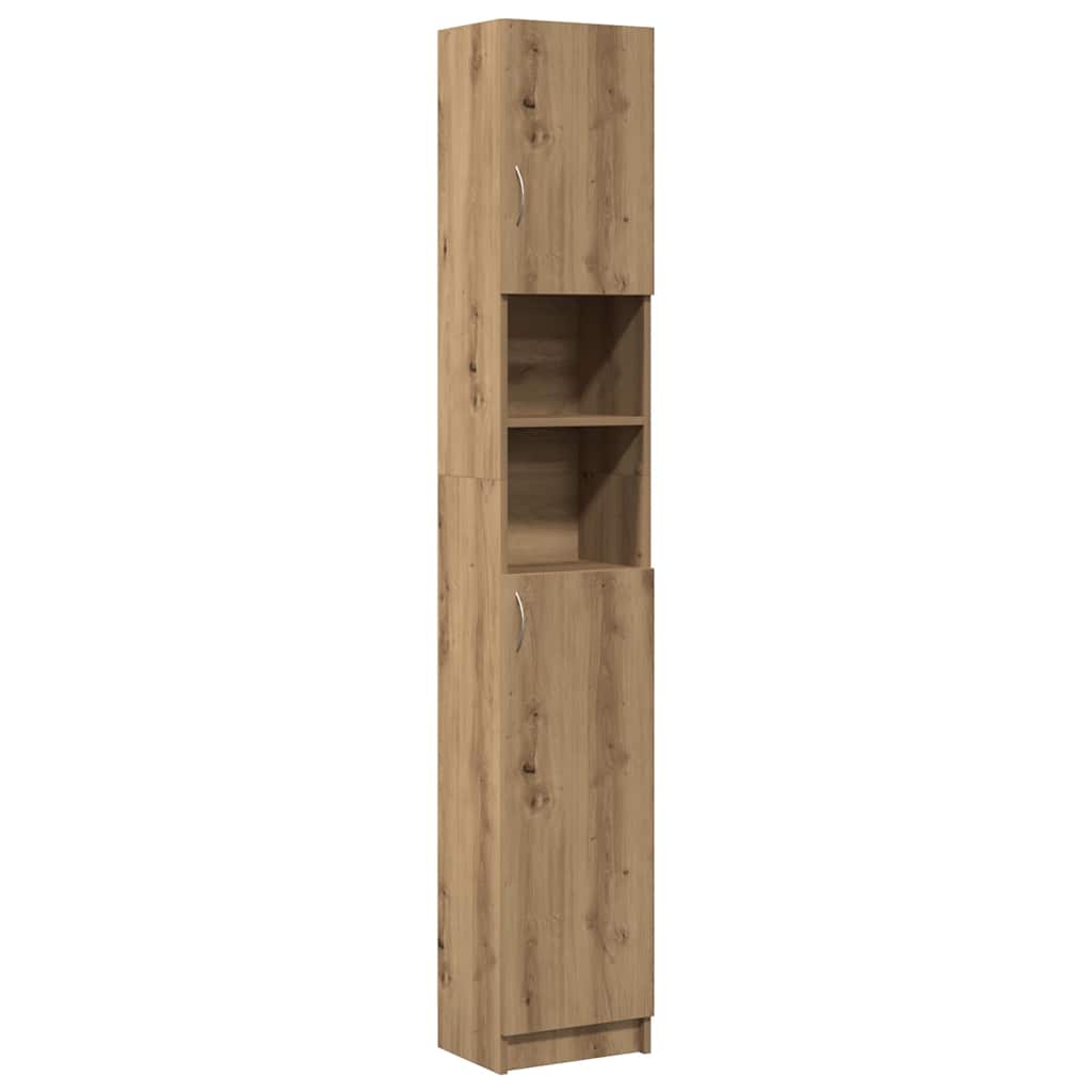 Badezimmerschrank Artisan Oak 32x25,5x190 cm Holzwerkstoff