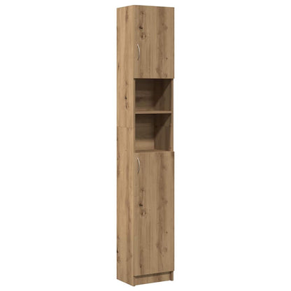 Badezimmerschrank Artisan Oak 32x25,5x190 cm Holzwerkstoff