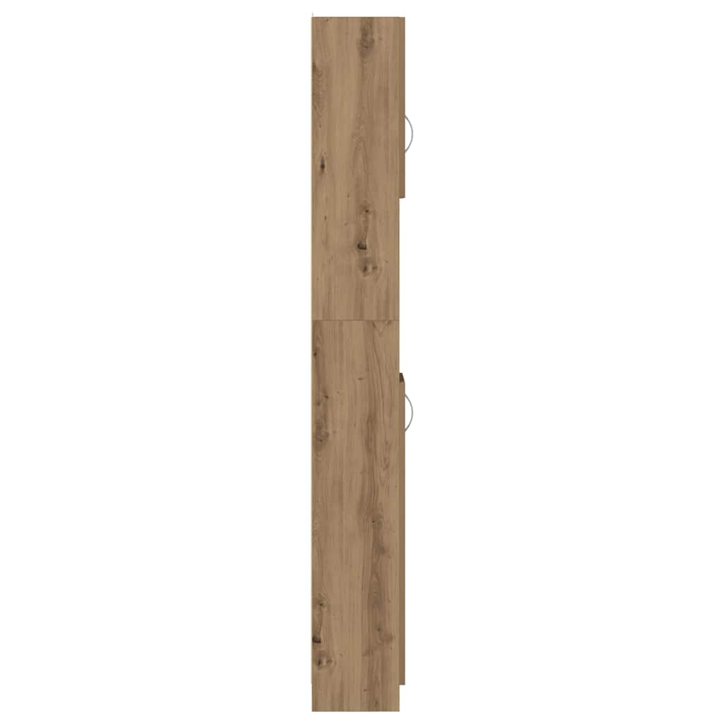 Badezimmerschrank Artisan Oak 32x25,5x190 cm Holzwerkstoff
