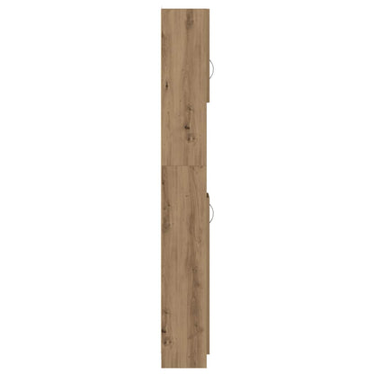 Badezimmerschrank Artisan Oak 32x25,5x190 cm Holzwerkstoff