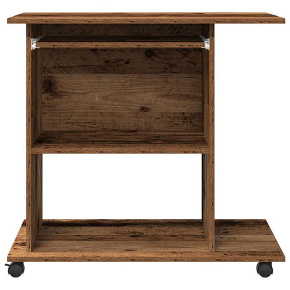 vidaXL Schreibtisch Altholz-Optik 80x50x75 cm Holzwerkstoff