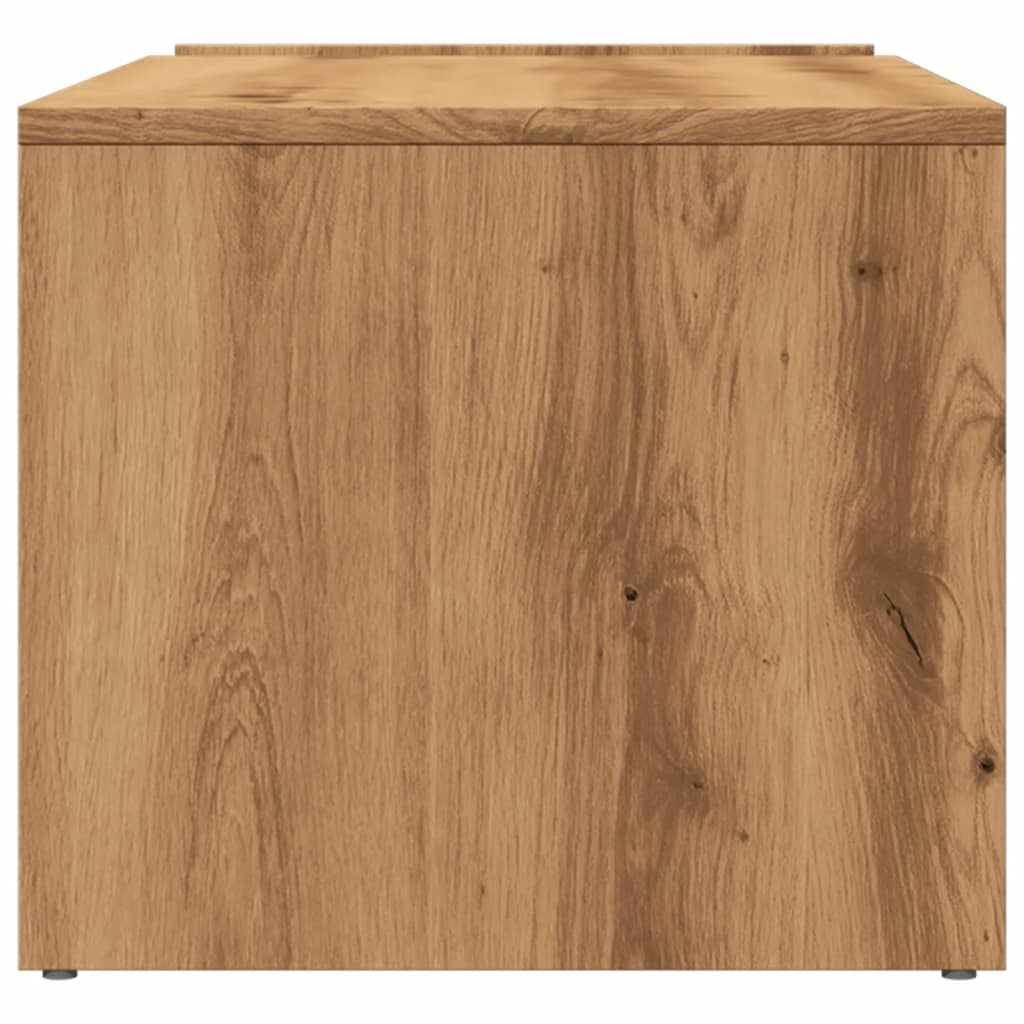 vidaXL Couchtisch Artisan-Eiche 90x45x35 cm Holzwerkstoff