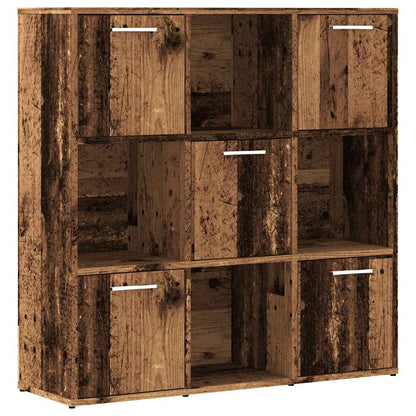 vidaXL Étagère à livres aspect bois de récupération 90x28x90 cm Bois d'ingénierie