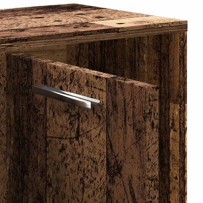 vidaXL Étagère à livres aspect bois de récupération 90x28x90 cm Bois d'ingénierie