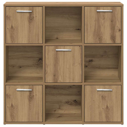 vidaXL Bibliothèque chêne artisan 90x28x90 cm bois d'ingénierie