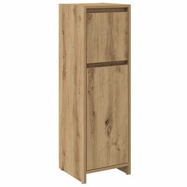 vidaXL Meuble de salle de bain chêne artisan 30x30x95 cm en bois d'ingénierie
