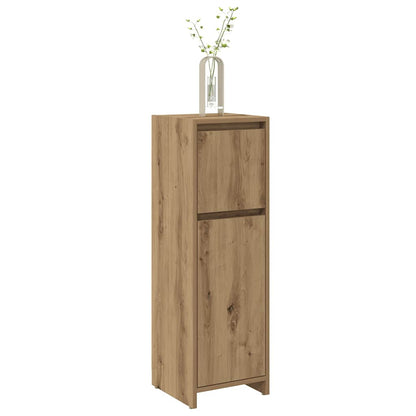 vidaXL Meuble de salle de bain chêne artisan 30x30x95 cm en bois d'ingénierie