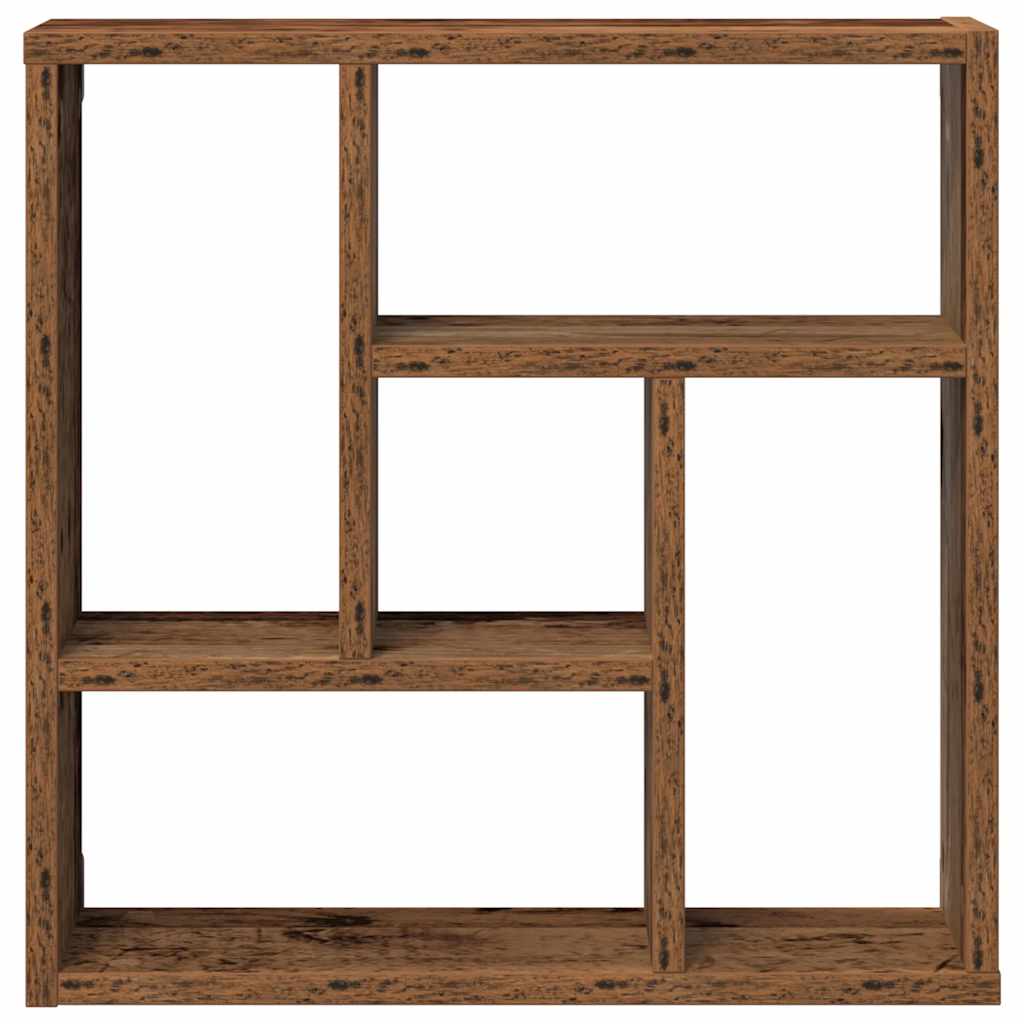 vidaXL Wandregal Altholz-Optik 45x16x45 cm Holzwerkstoff