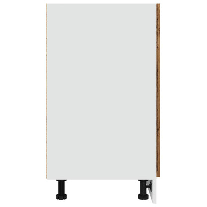 vidaXL Unterschrank Lyon Altholz-Optik 60x46x81,5 cm Holzwerkstoff