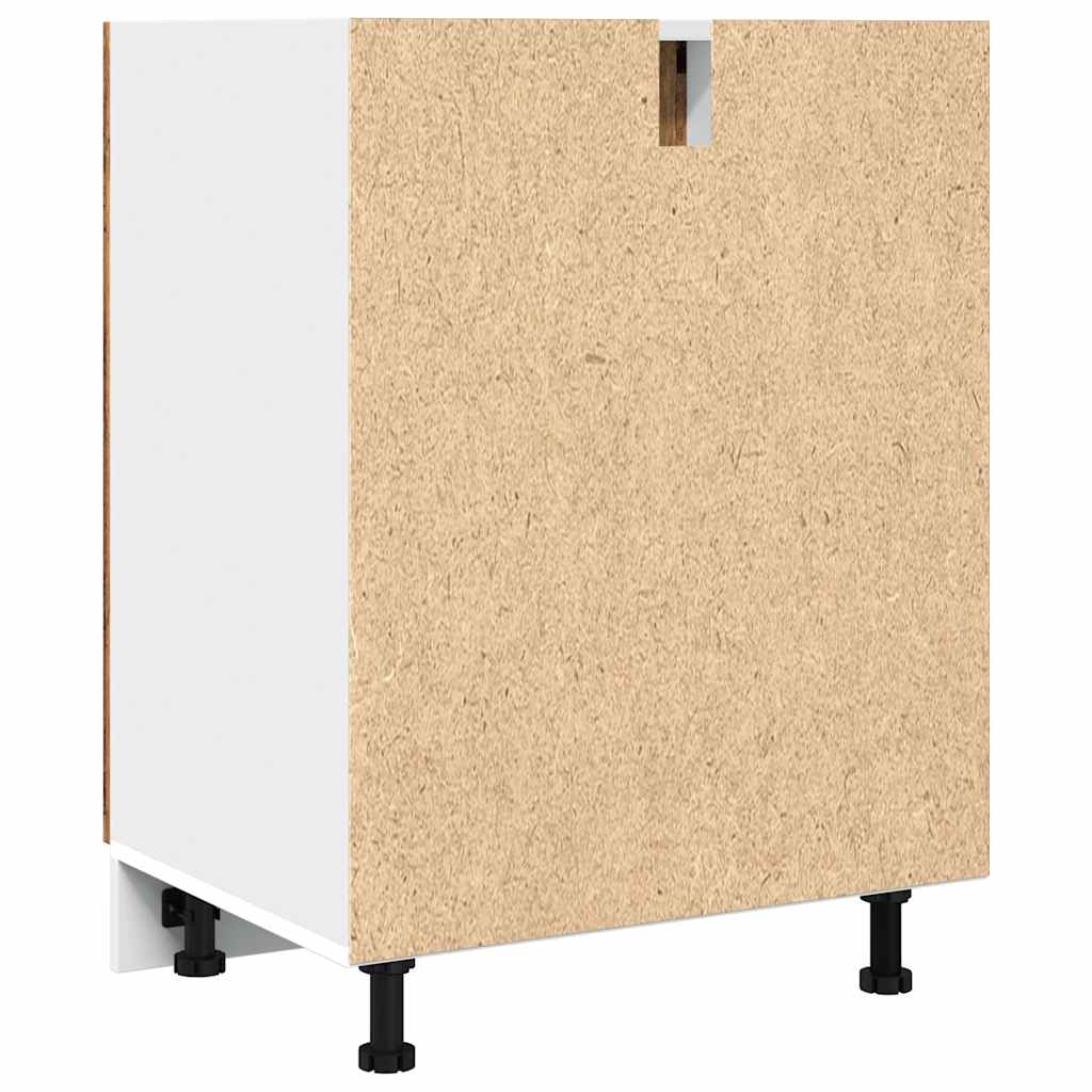 vidaXL Unterschrank Lyon Altholz-Optik 60x46x81,5 cm Holzwerkstoff