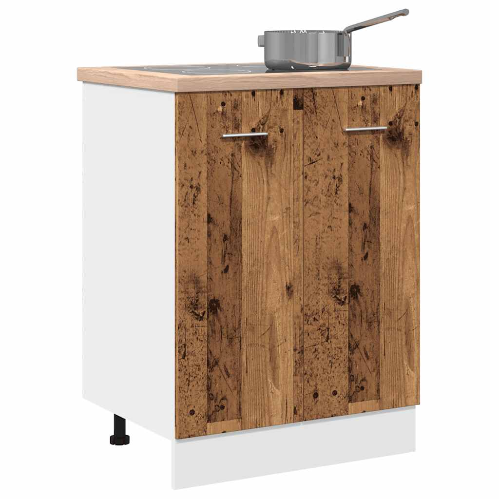 vidaXL Unterschrank Lyon Altholz-Optik 60x46x81,5 cm Holzwerkstoff