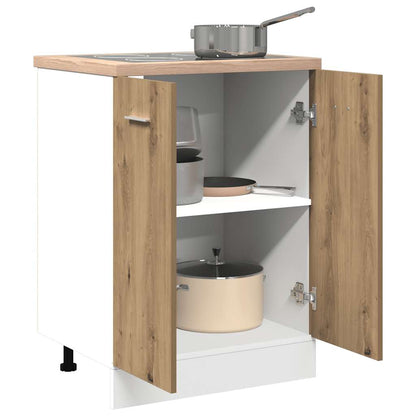 vidaXL Unterschrank Lyon Artisan-Eiche 60x46x81,5 cm Holzwerkstoff