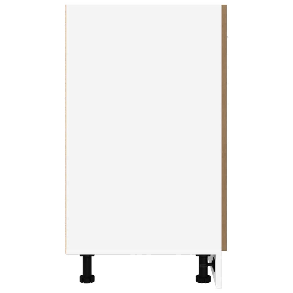 vidaXL Unterschrank Lyon Artisan-Eiche 60x46x81,5 cm Holzwerkstoff