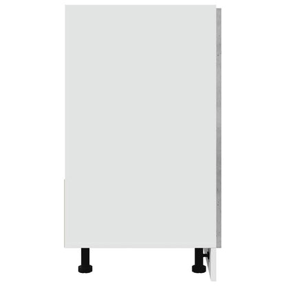 vidaXL Spülenunterschrank Lyon Betongrau 80x46x81,5 cm Holzwerkstoff