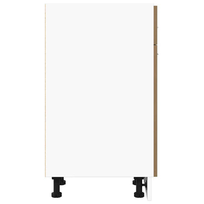 vidaXL Schubunterschrank Lyon Artisan-Eiche 30x46x81,5 cm Holzwerkstoff