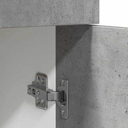 vidaXL Schubunterschrank Lyon Betongrau 40x46x81,5 cm Holzwerkstoff